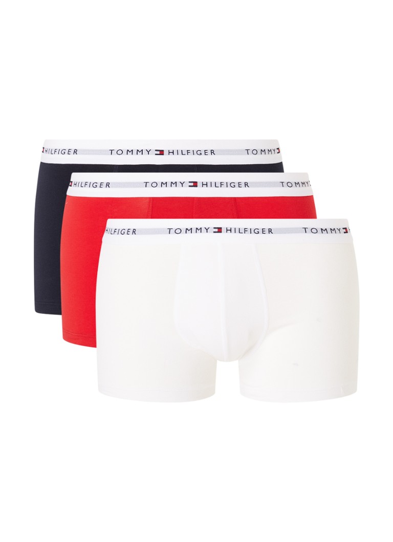 Boxers Tommy Hilfiger avec bande logotée, lot de 3