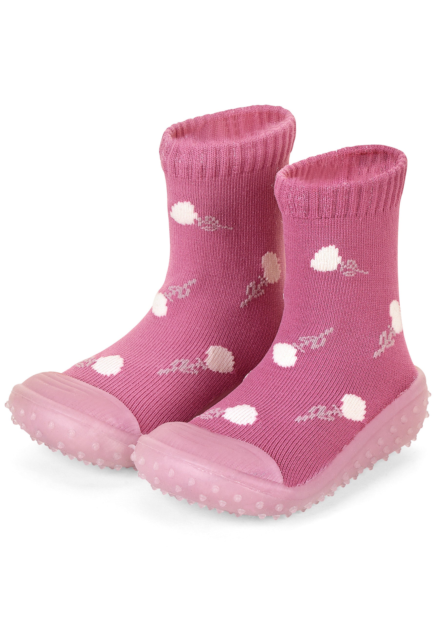 Adventure socks mit Motiv Blumen in lila