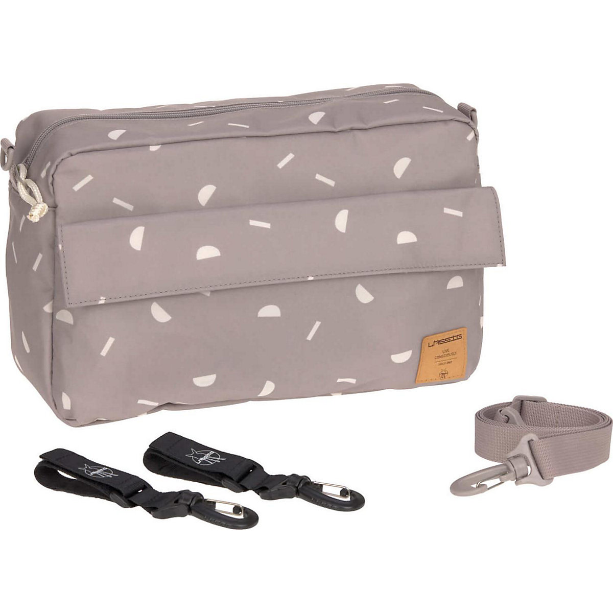 Buggy-Organizer 3in1 Bag Blocks taupe