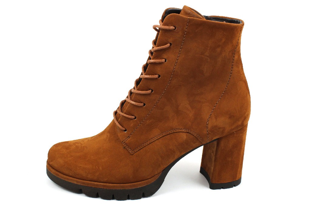 PAUL GREEN Schnür-Stiefeletten braun