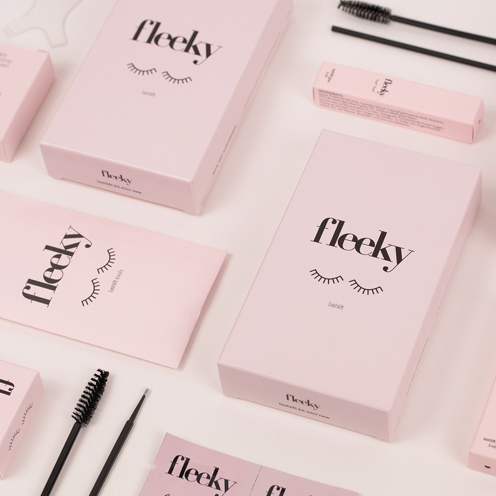 Fleeky Rehaussement des Cils - Lash Lift pour un Regard Captivant Courbe-cils