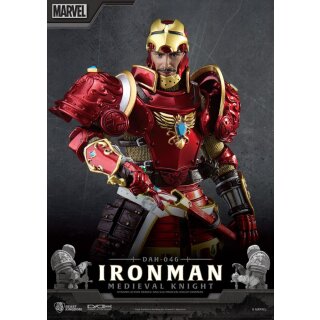 Marvel Dynamic 8ction Heroes Actionfigur 1/9 Medieval Knight Iron Man 20 cm