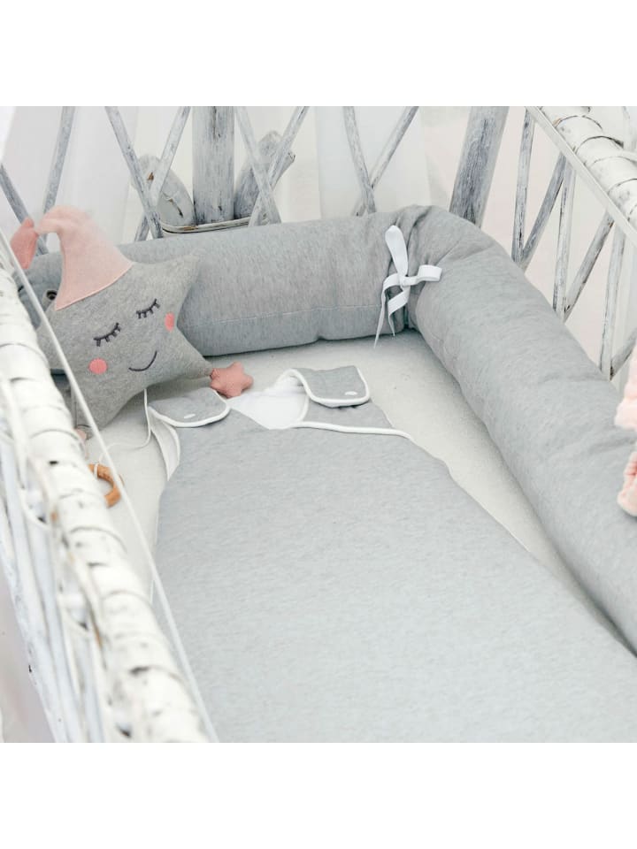 nordic coast company  Baby Schlafsack Grau günstig kaufen