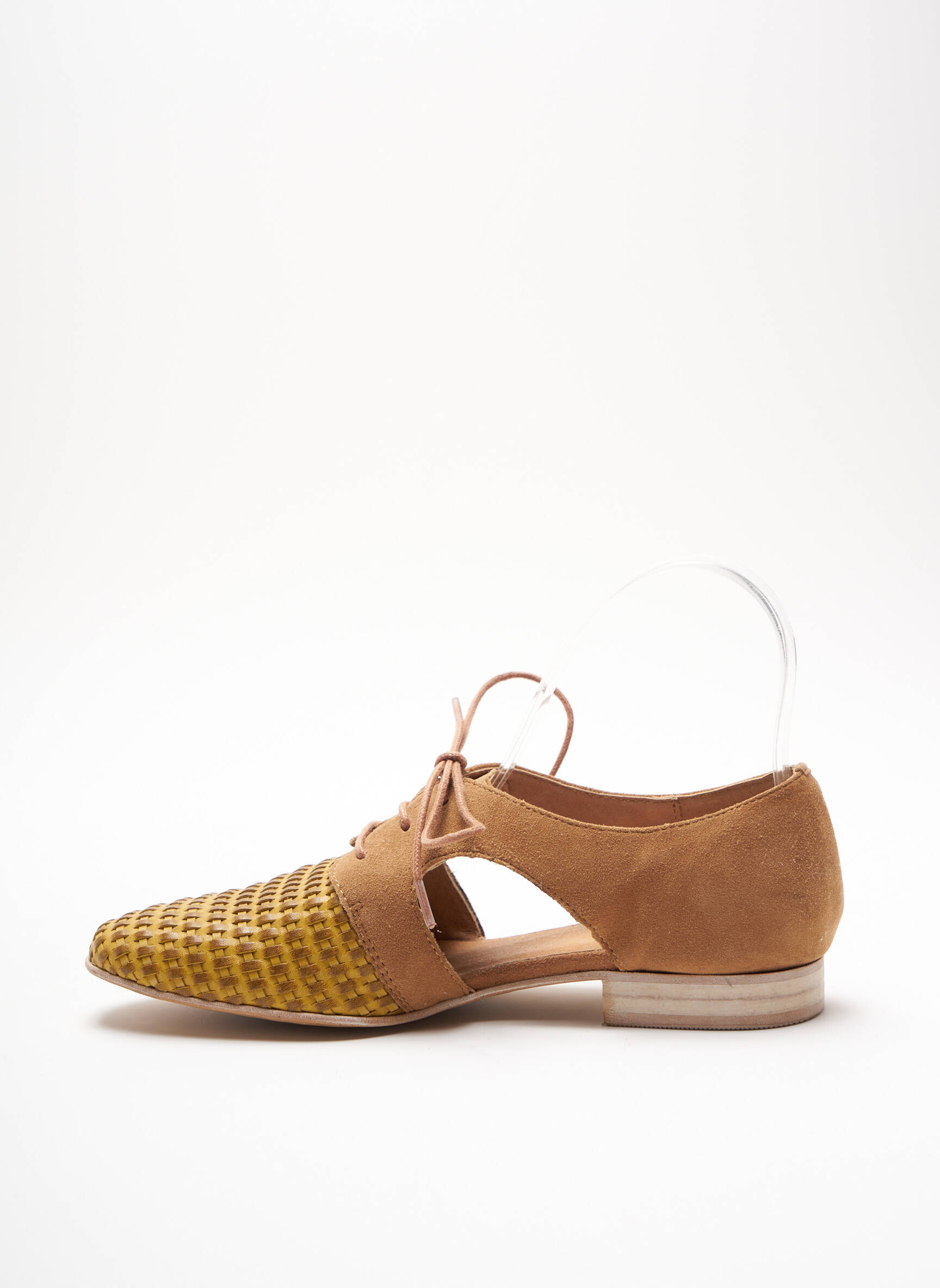 Emilie Karston Derby Femme couleur jaune