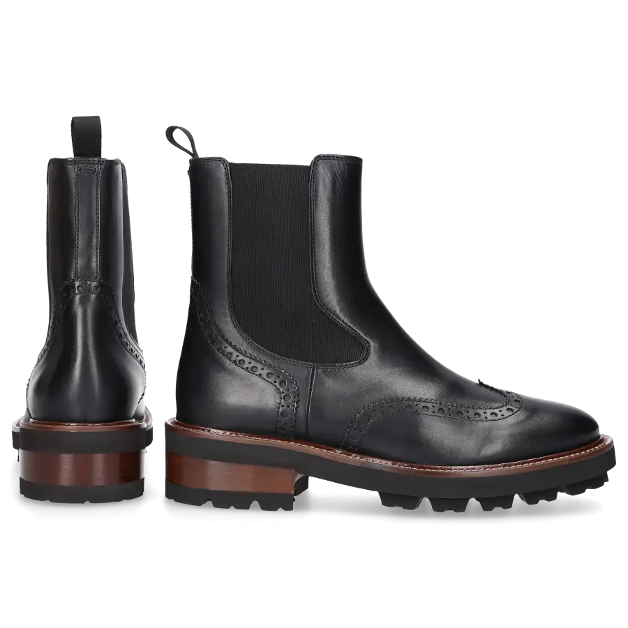 EN AVANT - Chelsea Boots 446-24 Kalbsleder - schwarz