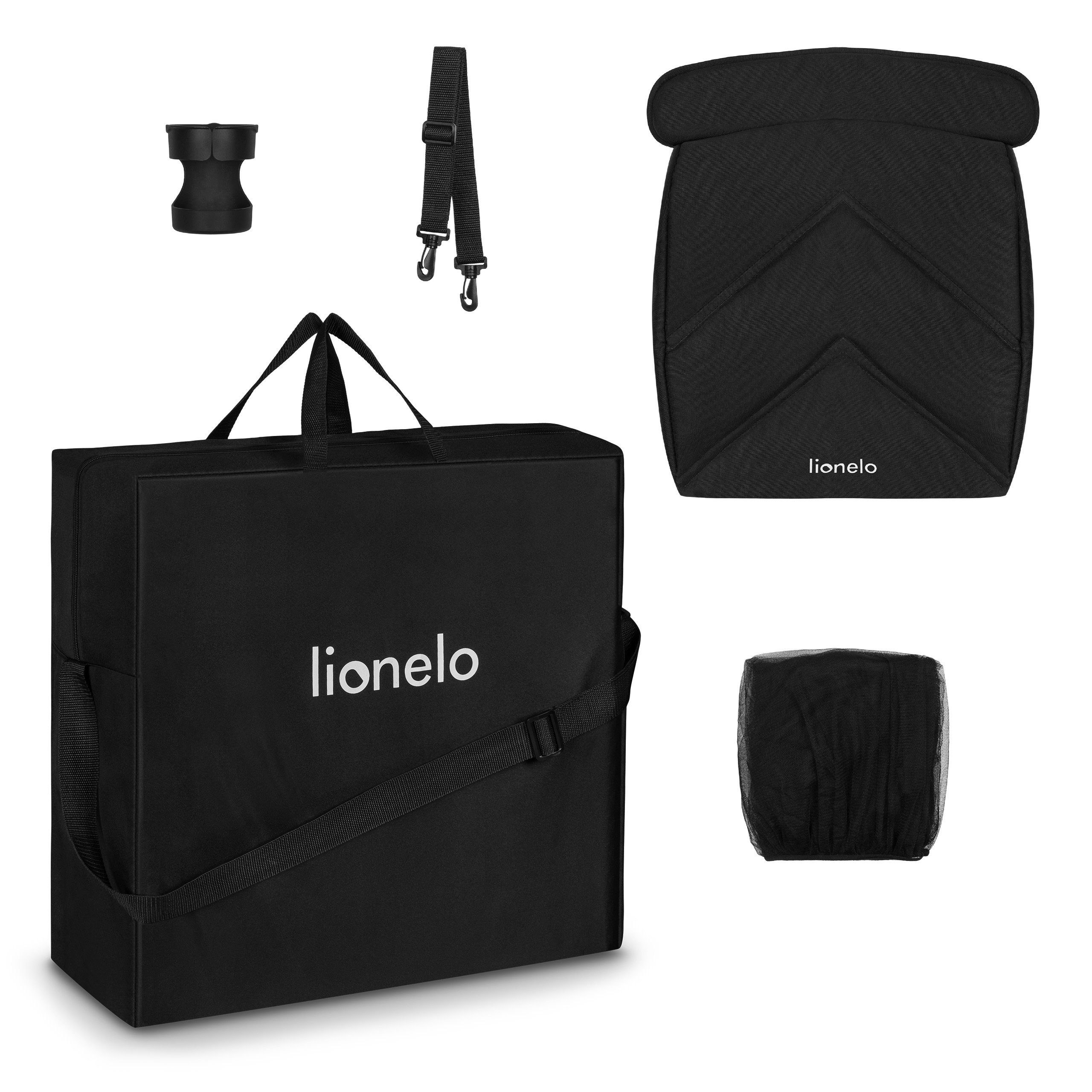 lionelo Kinder-Buggy CLOE, Alu– nur 8,2 kg/ bis zu 22 kg /Airline-Gepäck (PREMIUM) AUTO-FOLDING