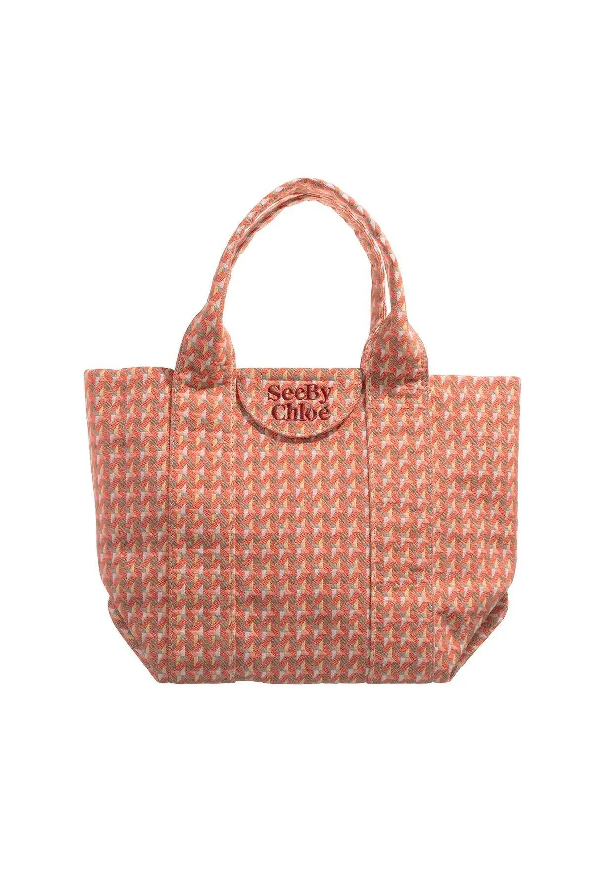 See by Chloé  Kleine Laetizia Tote Happy Orange