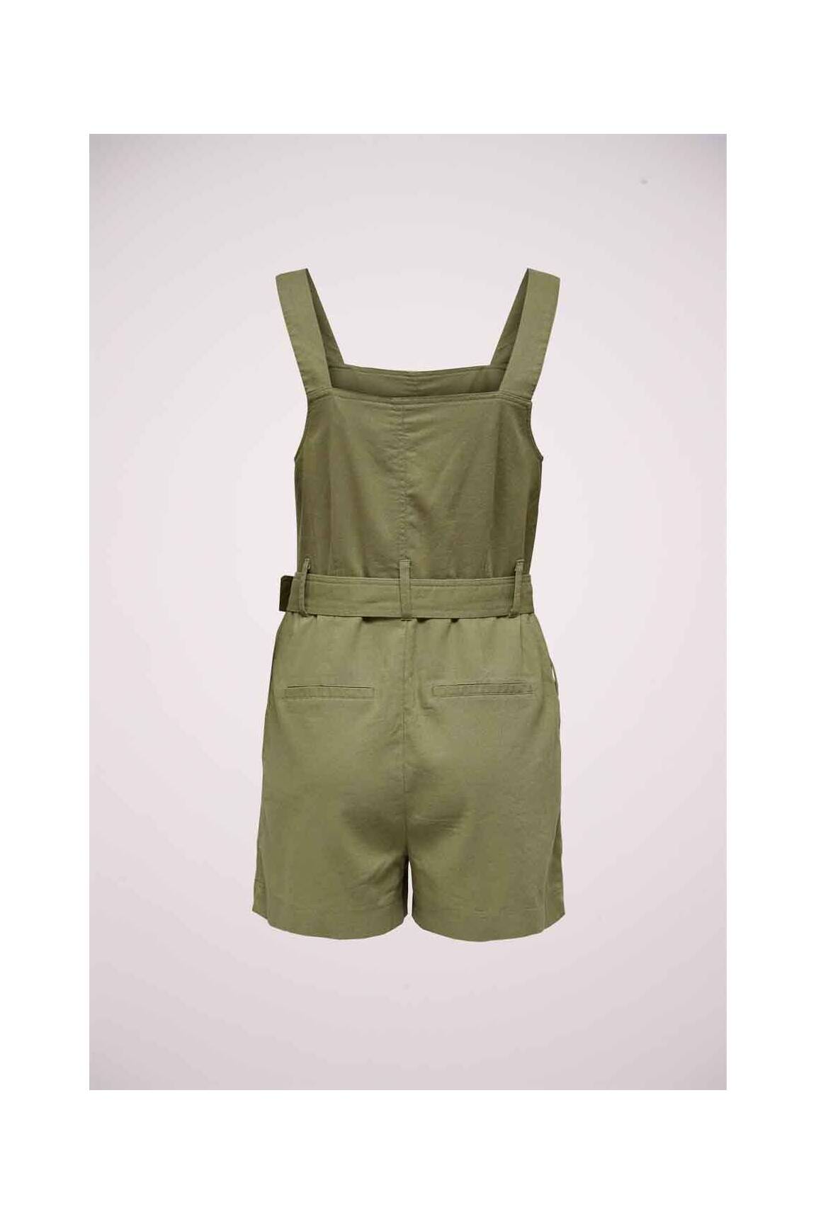 Only Combi Shorts Femme couleur vert