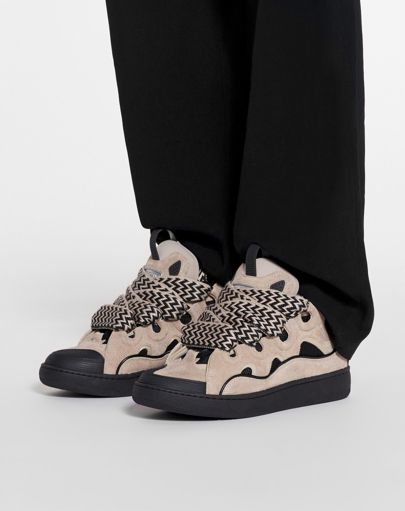 SNEAKERS CURB EN CUIR