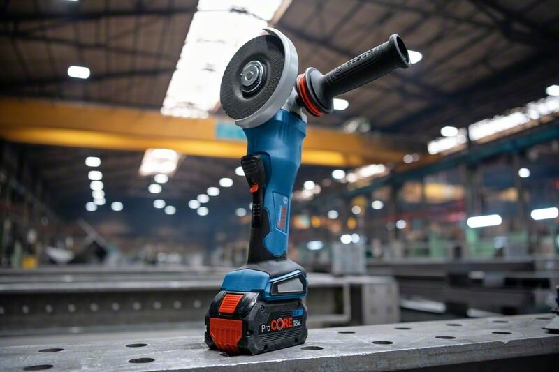 Bosch Blue 06019H6B01 GWS 18V-15PSC 125 mm Ασύρματος Γωνιακός Τροχός 18V 8Ah Li-Ion σε L-Boxx