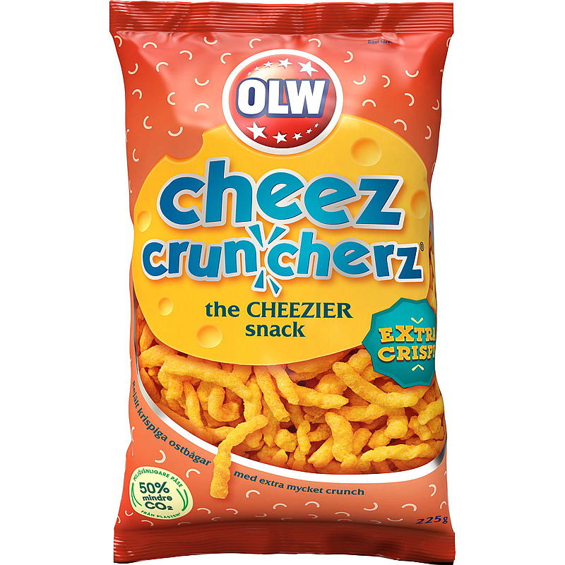 OLW Cheez cruncherz 225 g
