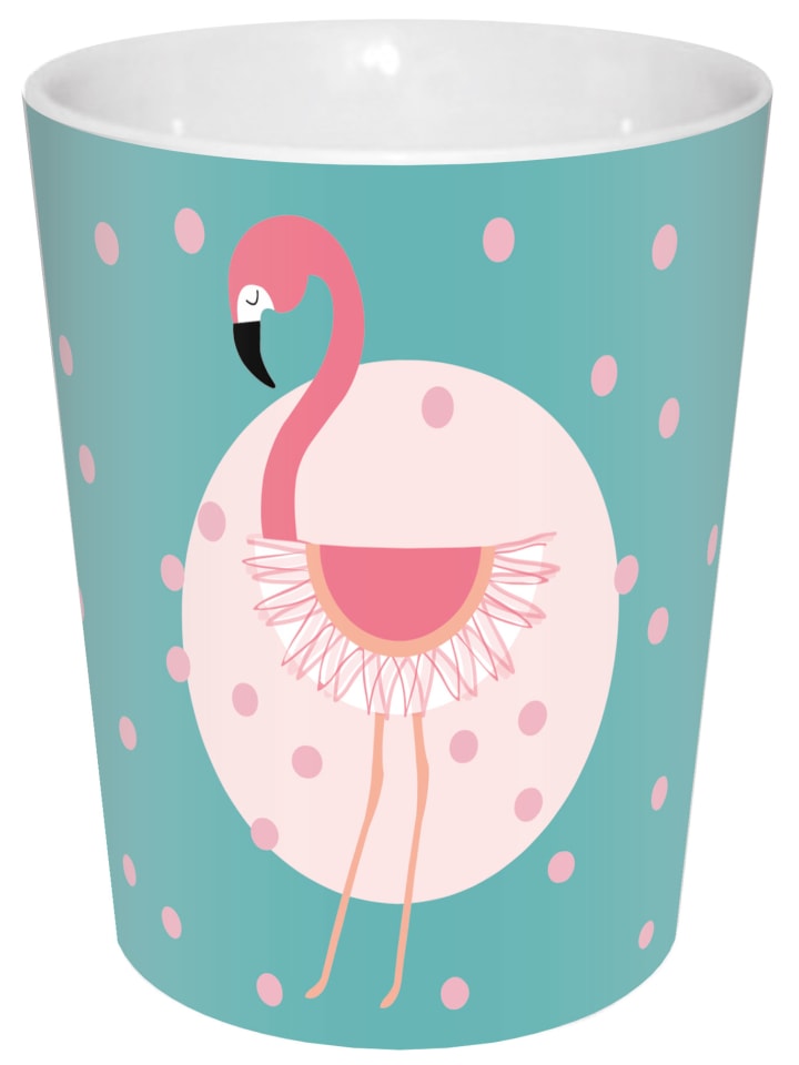 Geda Labels Kaffeebecher Flamingo Punkte in Türkis - 300 ml günstig kaufen onesize