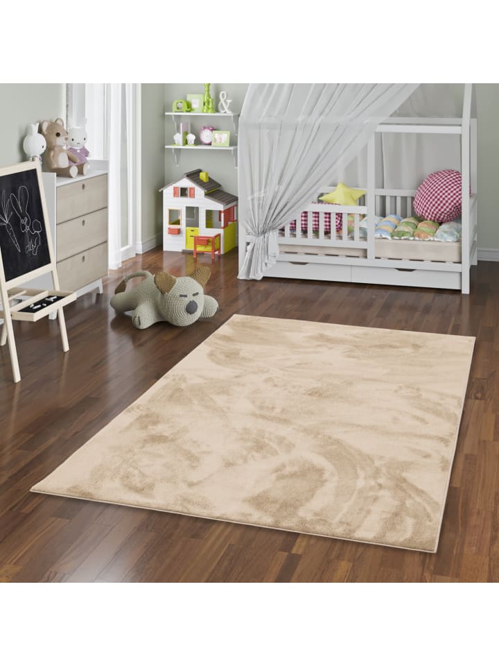 Pergamon Hochflor Langflor Teppich Super Soft Melia Kids in Beige günstig kaufen