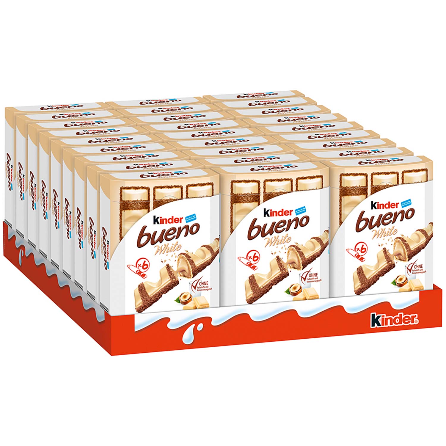 kinder bueno White 6er