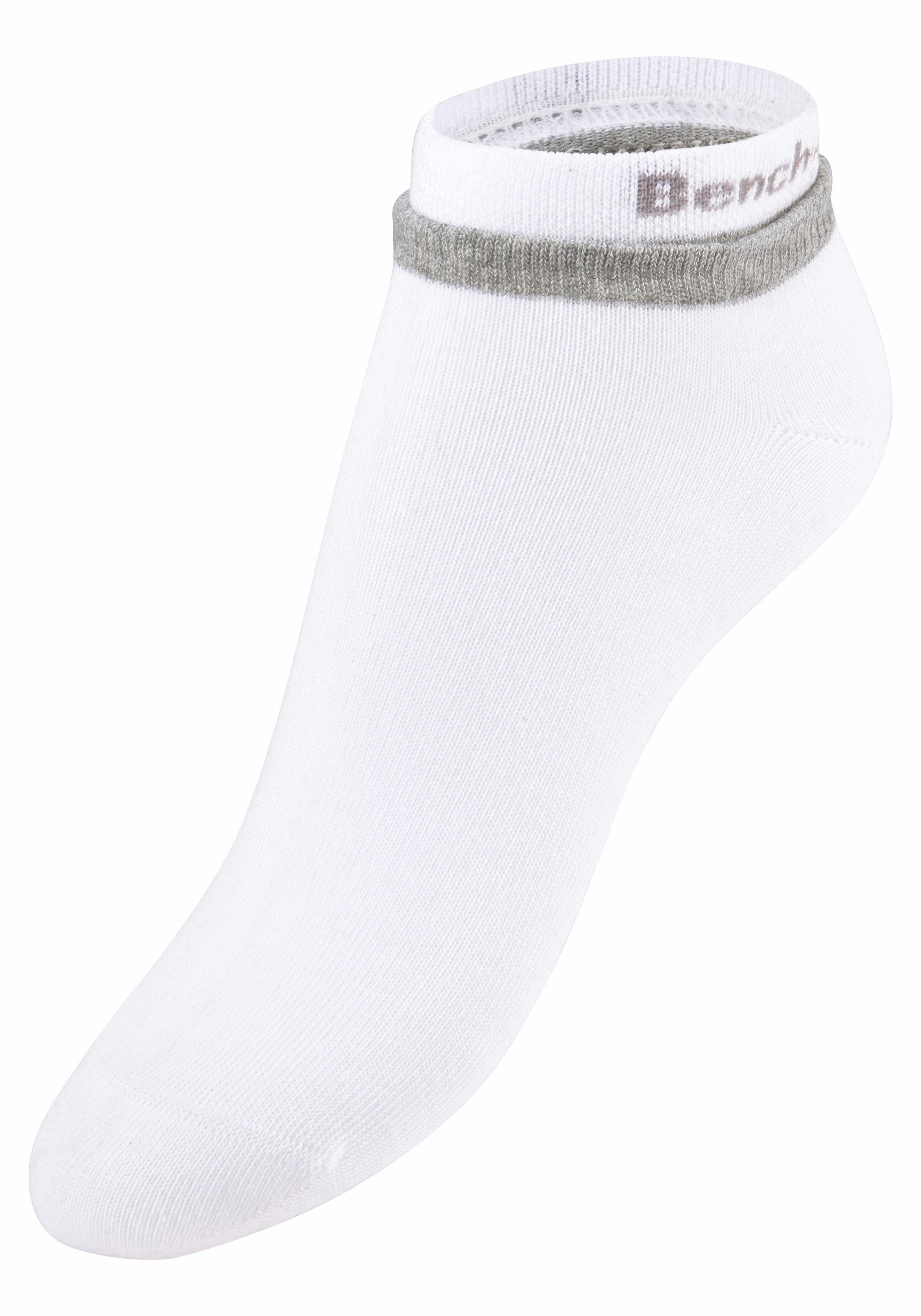 Bench. Kurzsocken (Set, 6-Paar) mit doppelten Bündchen