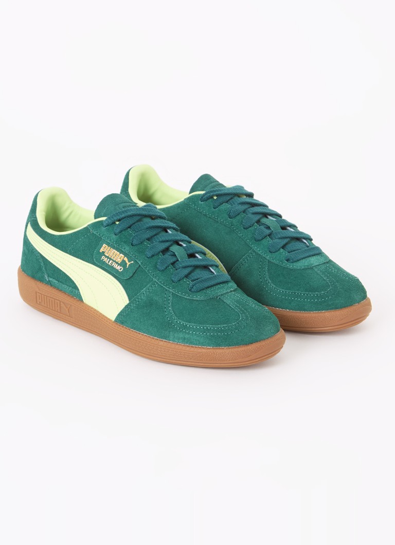 Teniși Puma Palermo Jr Suede cu detalii din piele