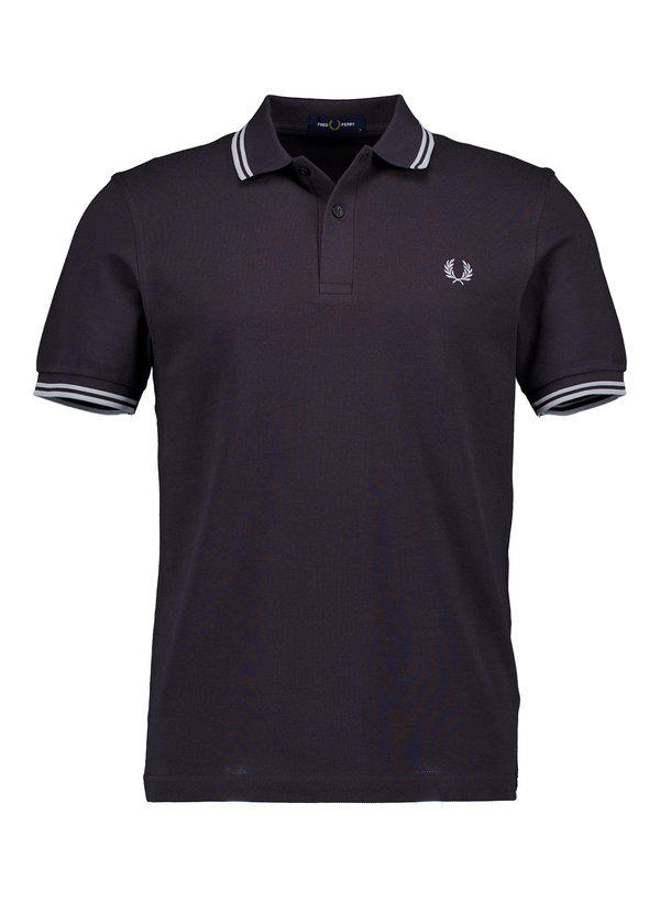 Fred Perry, Polo-Shirt, Baumwoll-Piqué, anthra
