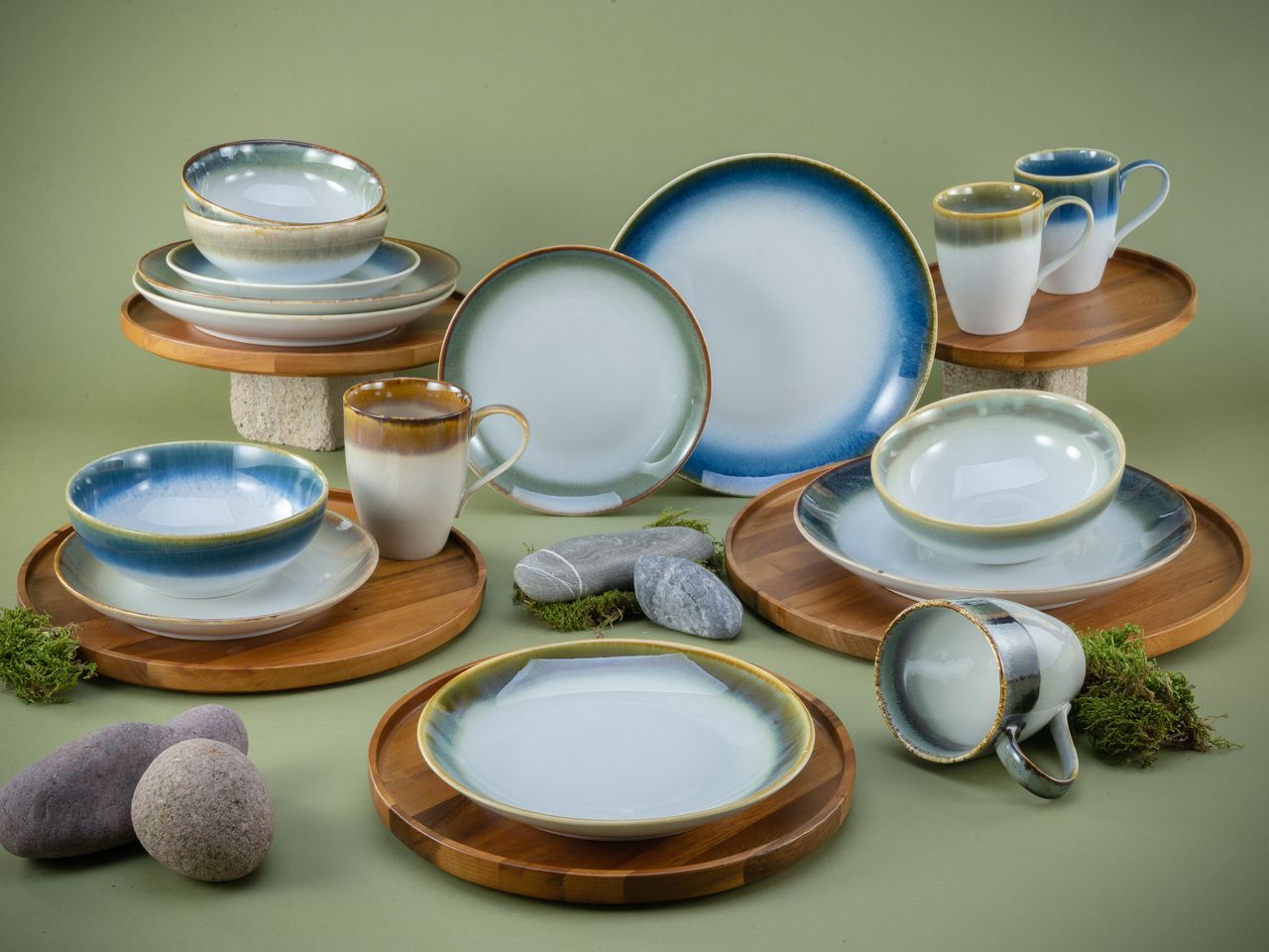 CreaTable Cascade mix Kombiservice 16-tlg