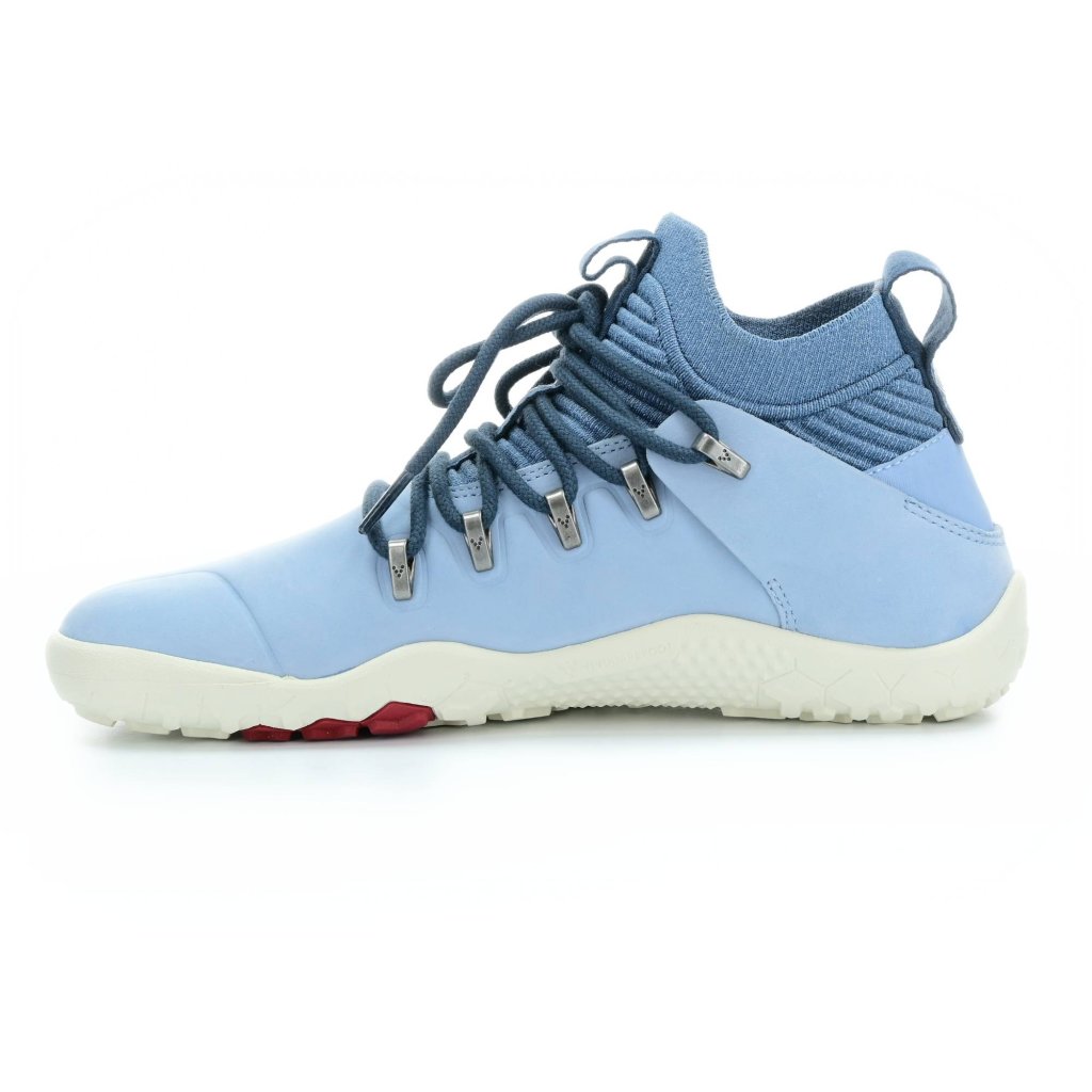 Vivobarefoot Magna FG L Haze Blue Leather Barfuß-Wanderschuhe