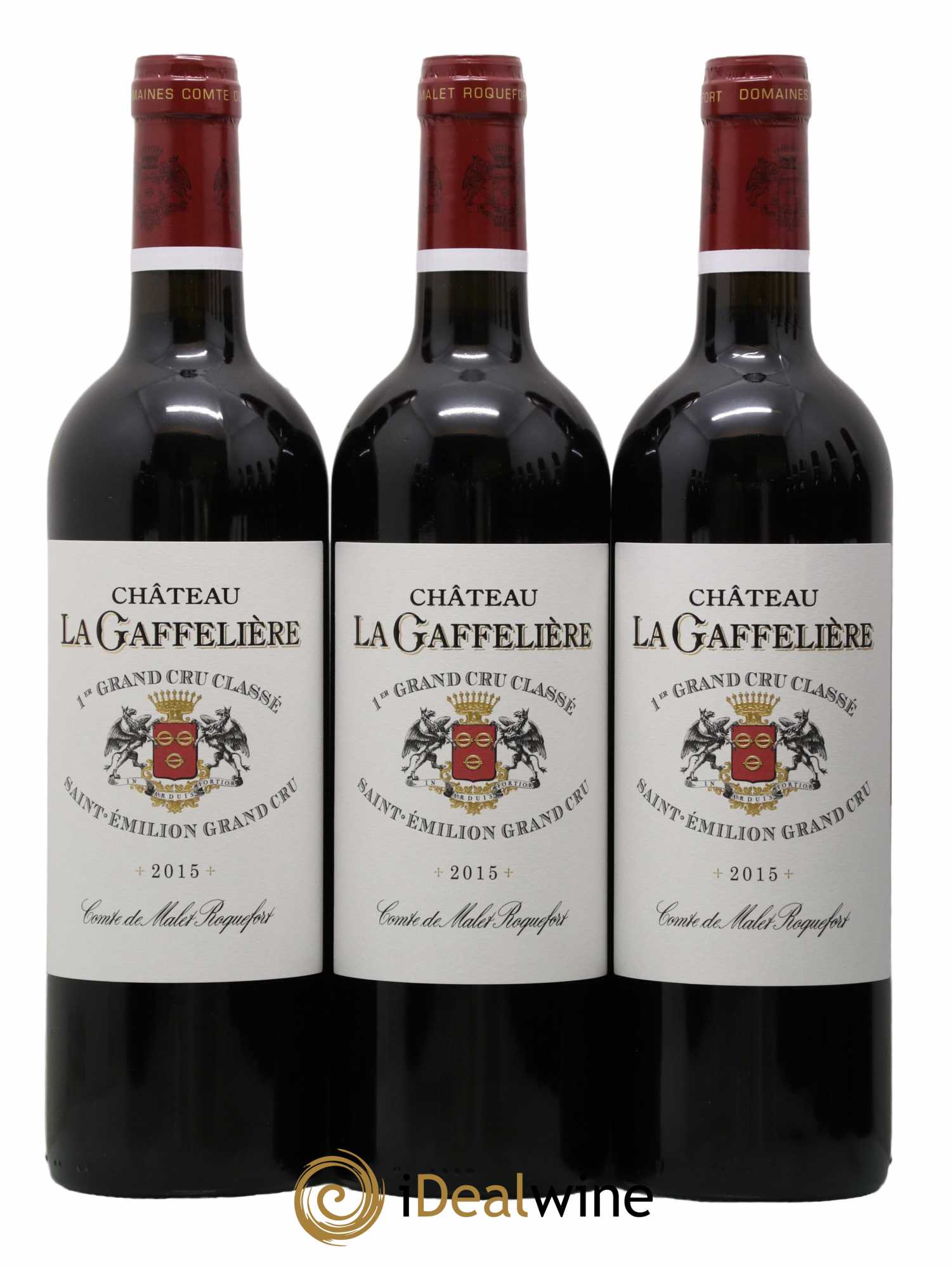 Château la Gaffelière 1er Grand Cru Classé B  2015 - Lot de 12 Bouteilles