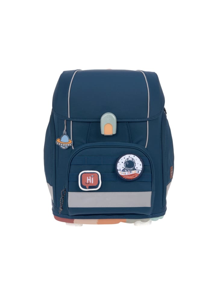 Lässig Lässig Schulranzen Set 7-teilig, Boxy Unique navy günstig kaufen onesize