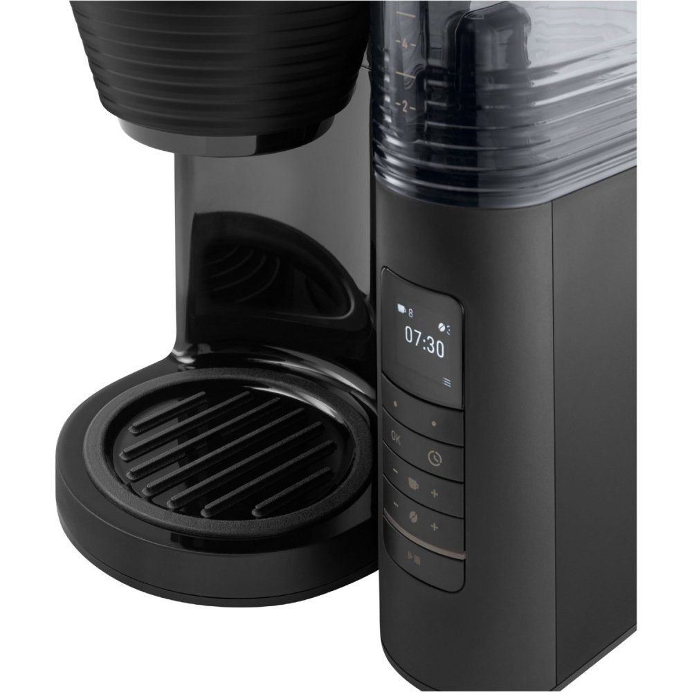 Melitta Kaffeemaschine mit Mahlwerk AromaFresh Therm Pro - Filterkaffeemaschine - schwarz