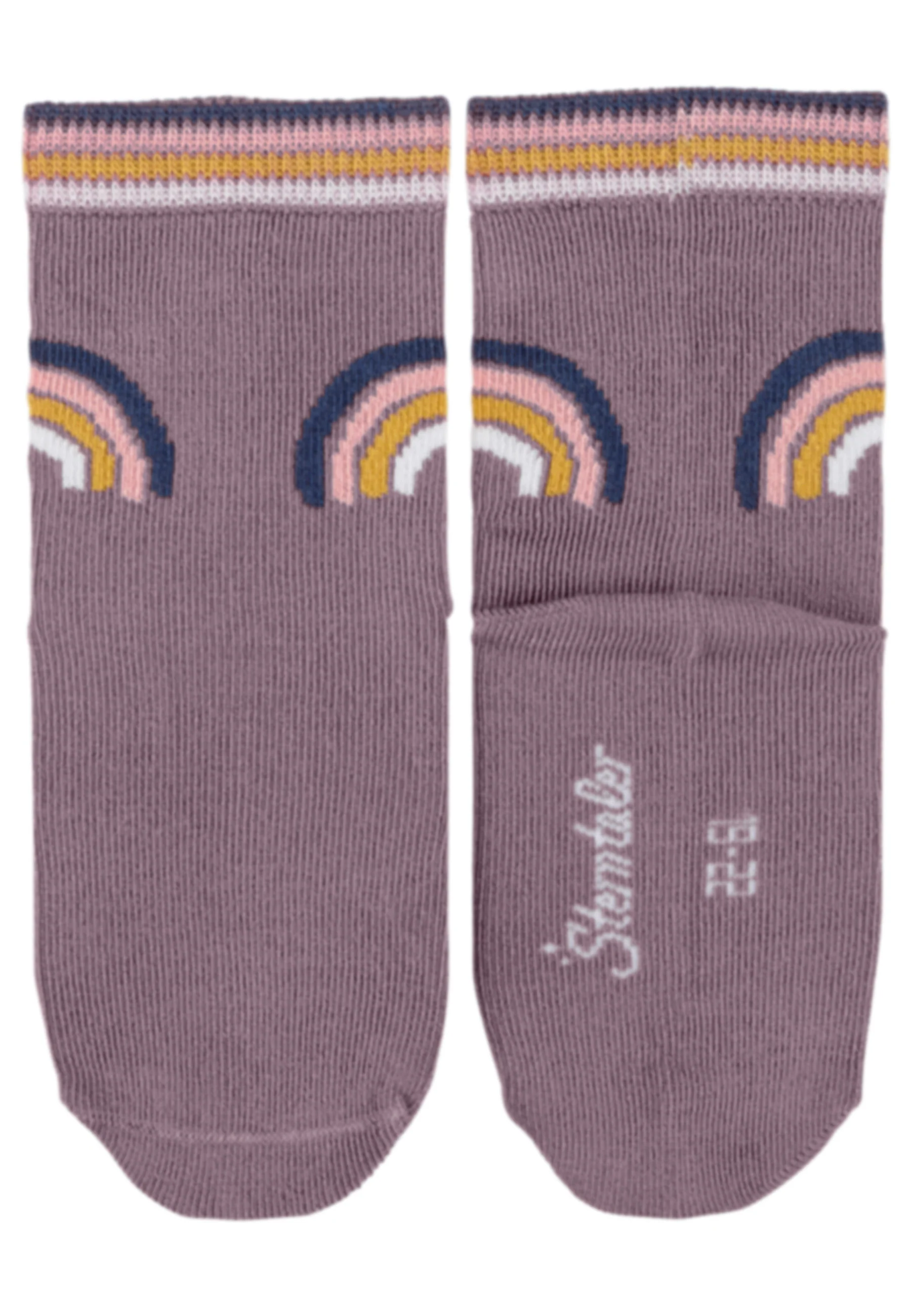 Kindersocken 3er-Pack Bambus in Weiß oder Zartrosa