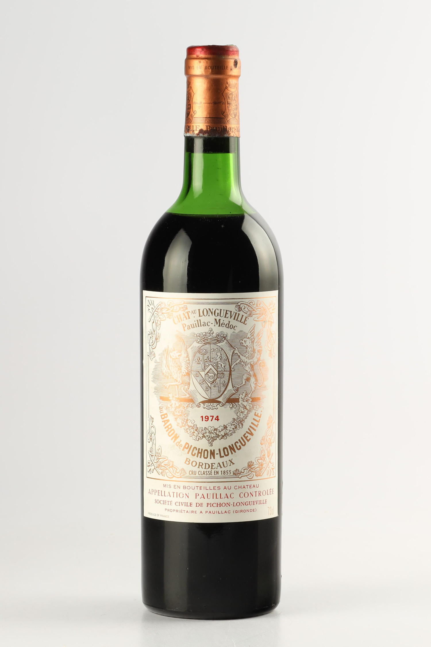 Château Pichon Longueville Baron 1974, Pauillac