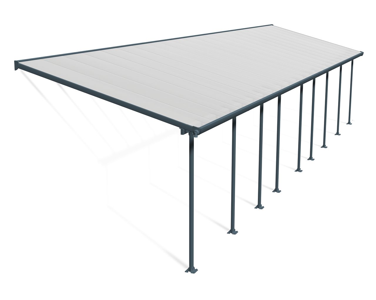 Canopia by Palram Terrassendach Feria 1340x294cm Anthrazit