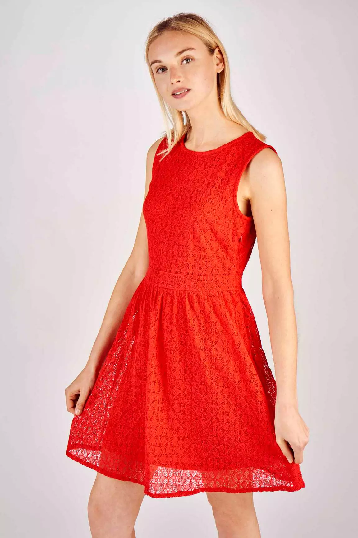 Vero Moda Robes Courtes Femme couleur rouge