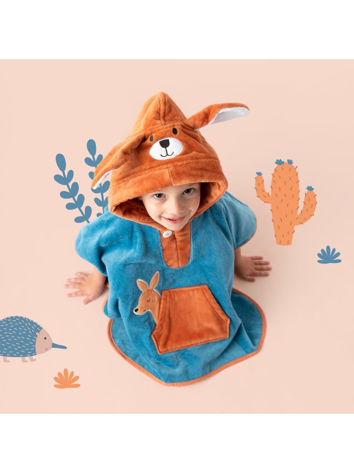 Schlummersack Frottee Badeponcho in Braun günstig kaufen