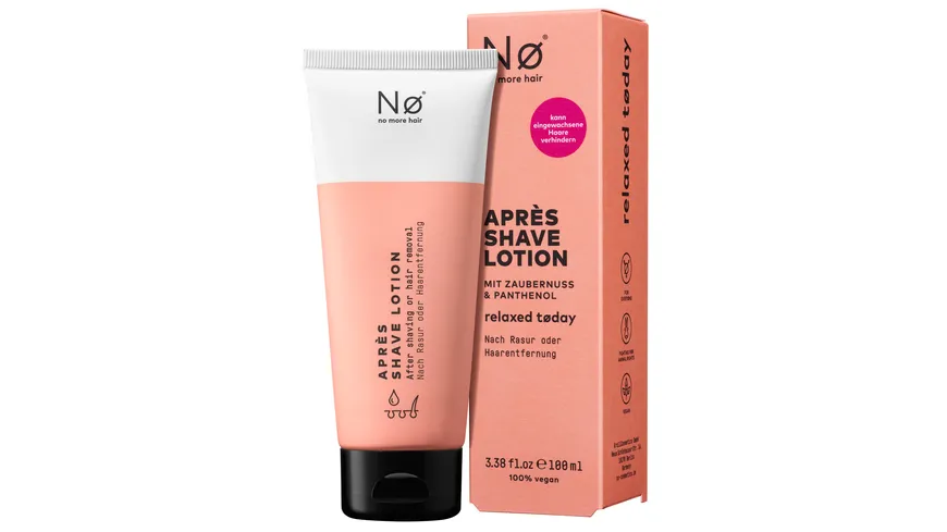 Nø Cosmetics relaxed tøday Aprés Shave Lotion 100 ml
