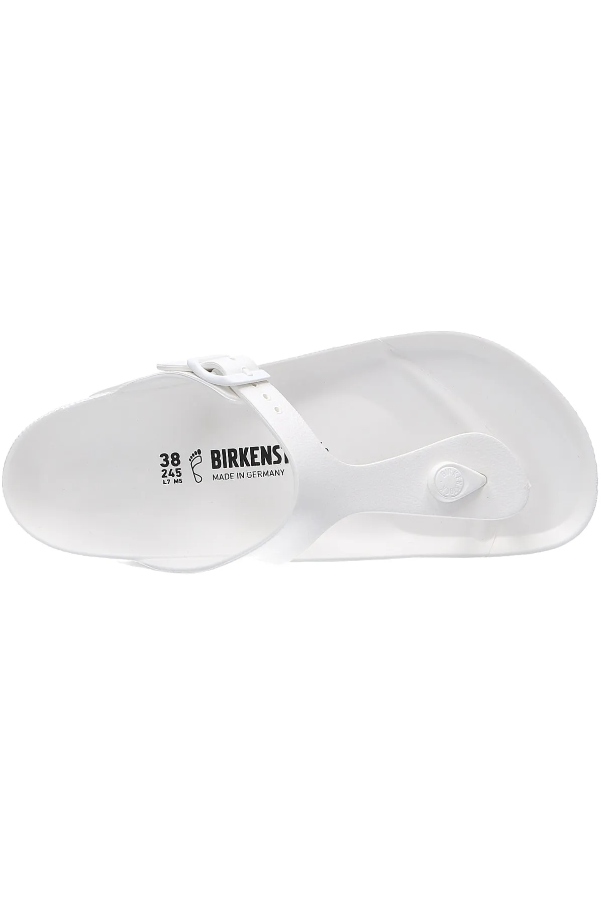 Birkenstock  Sandalette - Weiß - Flacher Absatz