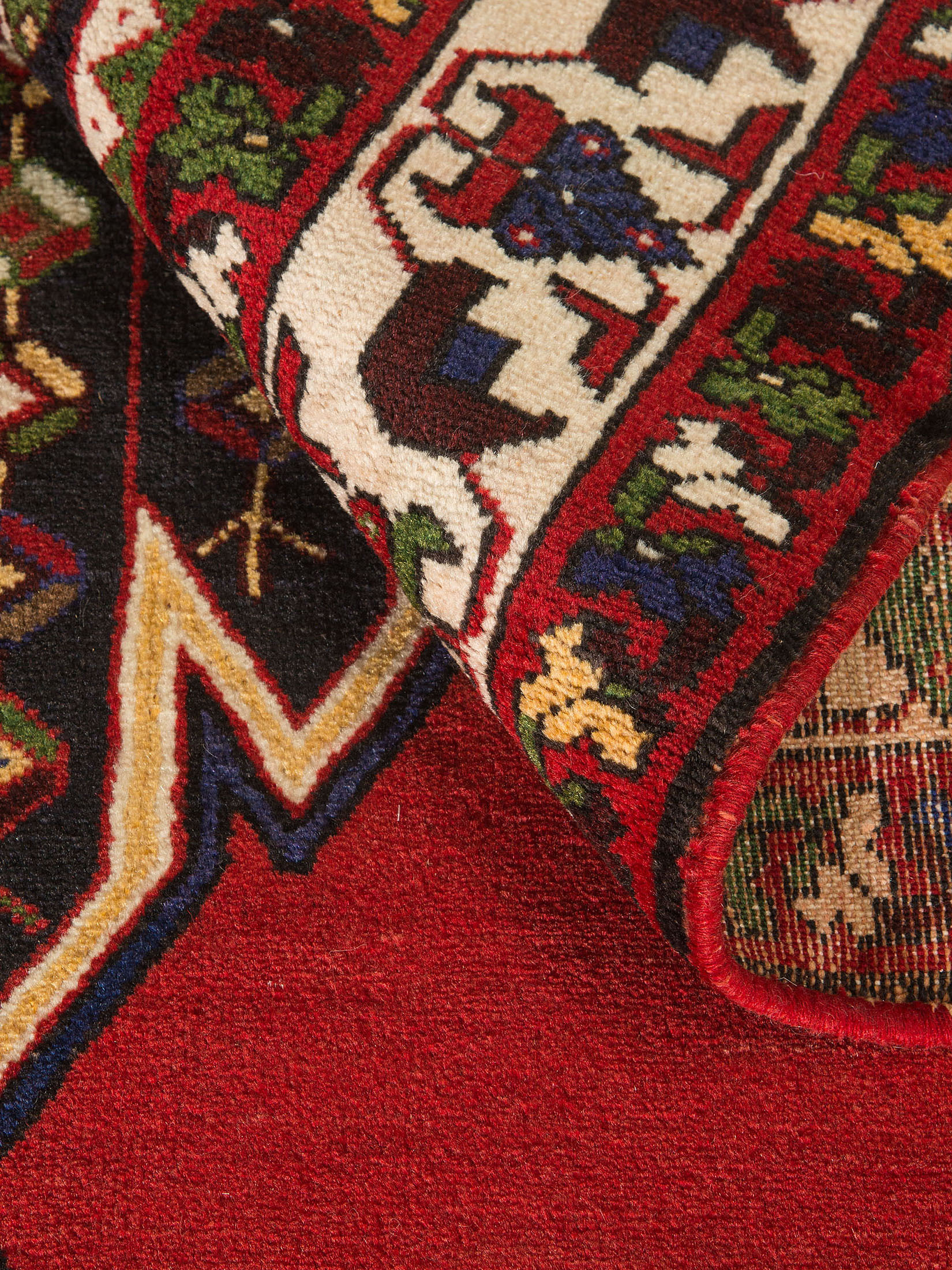 Mazlaghan Hamadan ca. 140 x 205 cm, Unikat / Einzelstück
