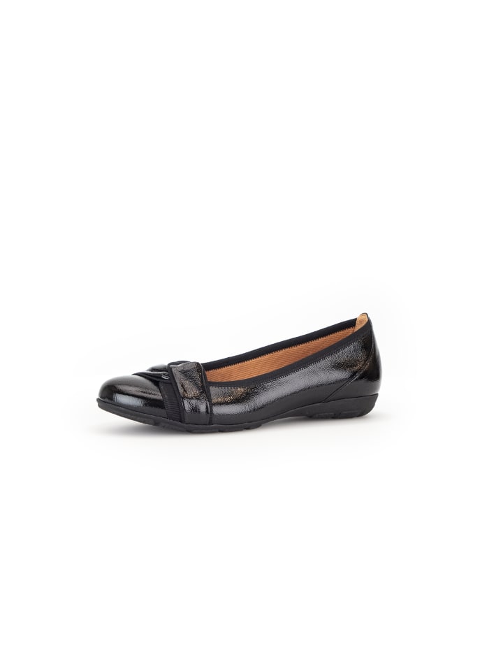 Gabor Fashion sportliche Ballerinas in schwarz günstig kaufen