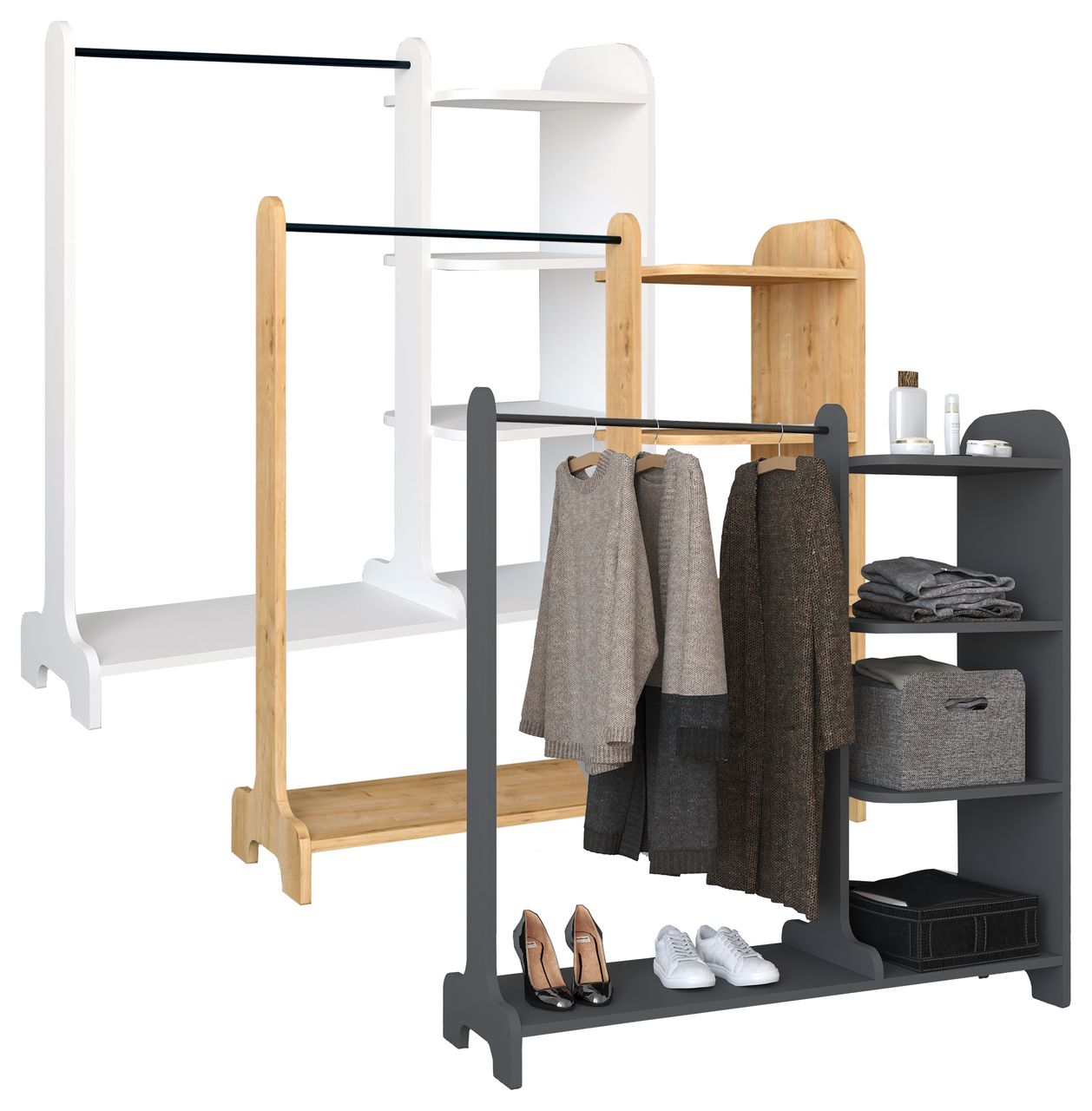 VCM Offener Kleiderschrank 