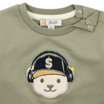 Sweatshirt, dunkelgrün für Jungs