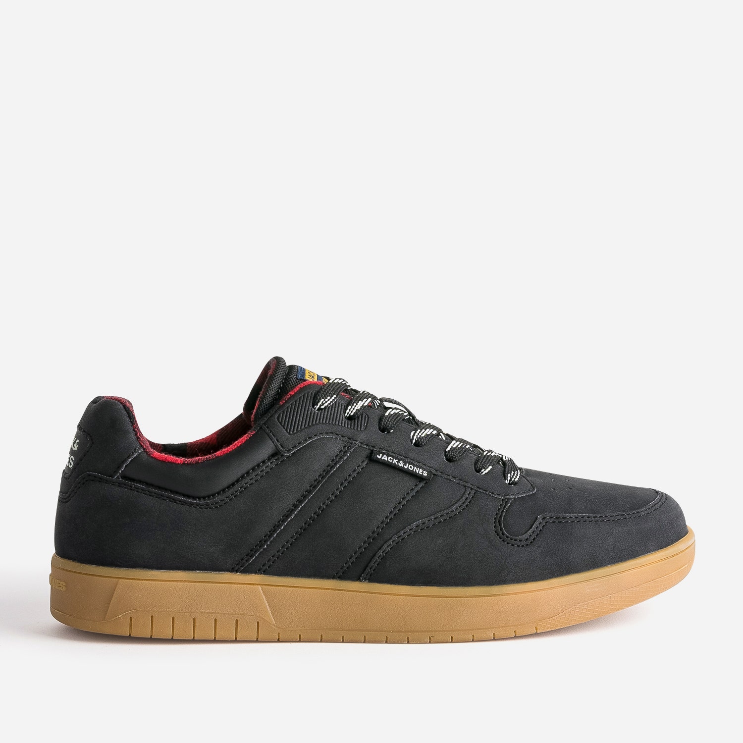 Tennis JACK&JONES noire semelle gomme