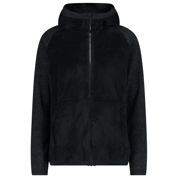 CMP - Women's Jacket Fix Hood Jacquard Highloft - Fleecejacke