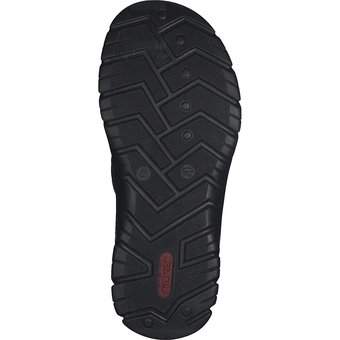 Rieker Sandale in schwarz