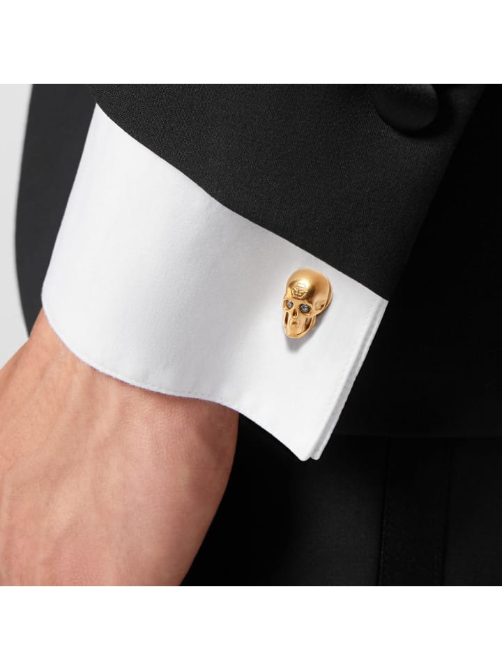 Philipp Plein Manschettenknöpfe in Gold günstig kaufen onesize