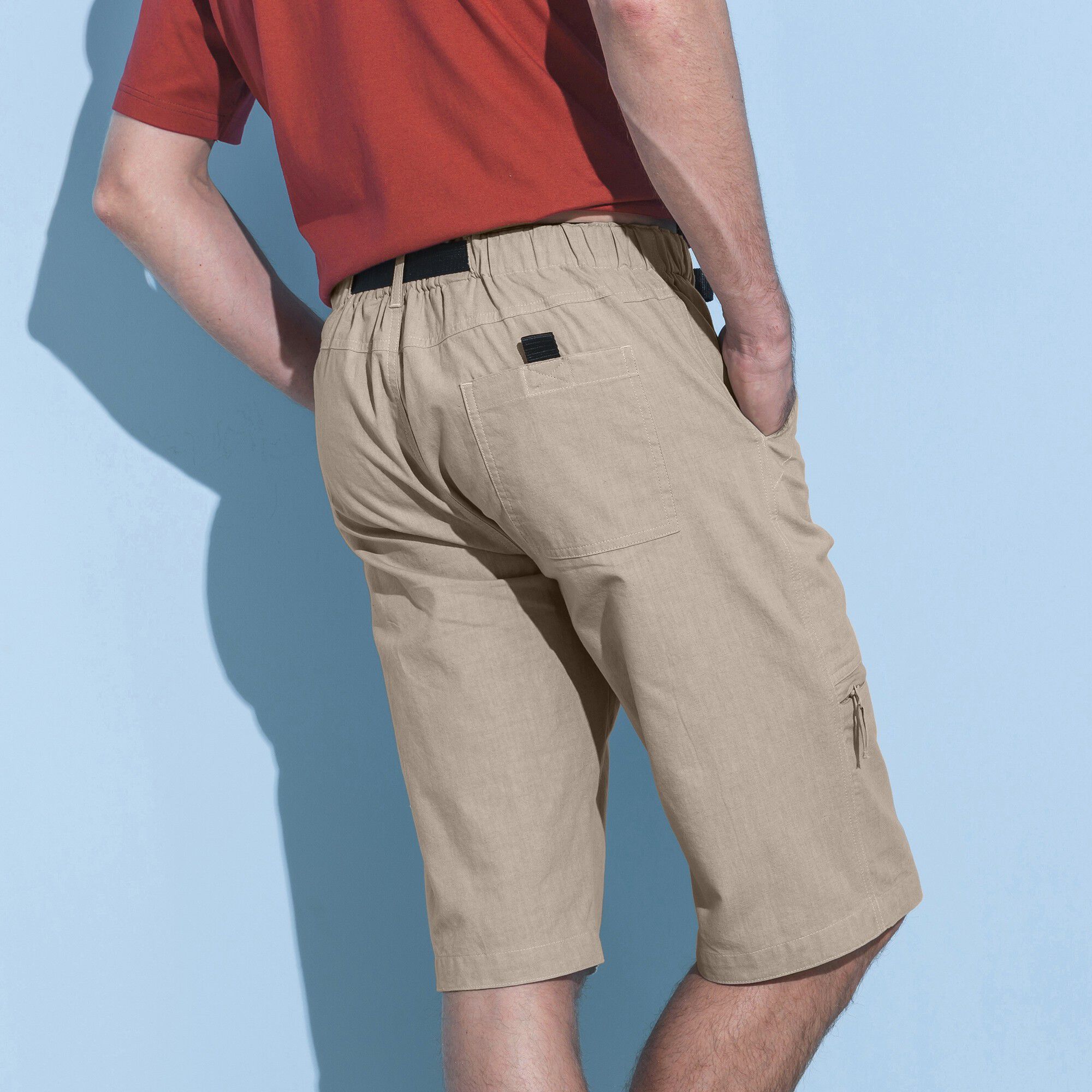 Bermuda + ceinture assortie