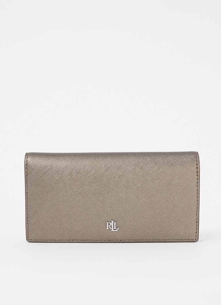 Portofel din piele Ralph Lauren cu logo