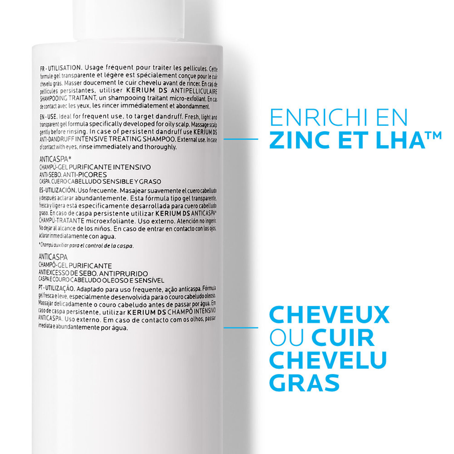 la roche-posay Kerium Antipelliculaire Shampooing-Gel 200 ml