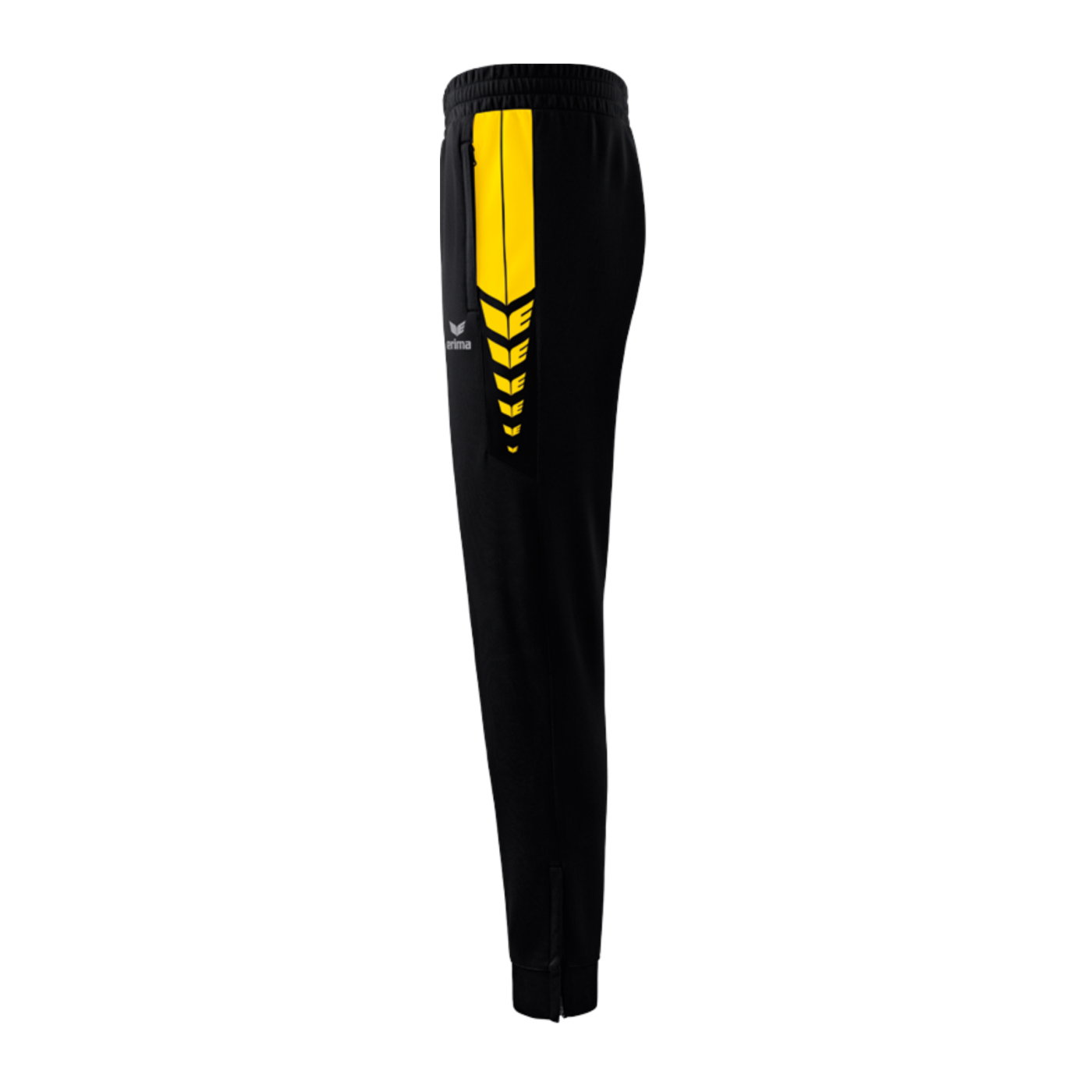 Erima SIX WINGS Trainingshose Schwarz Gelb