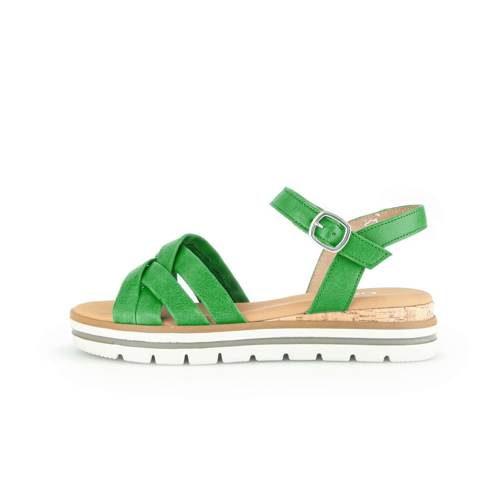 Gabor comfort Keilsandalette grün