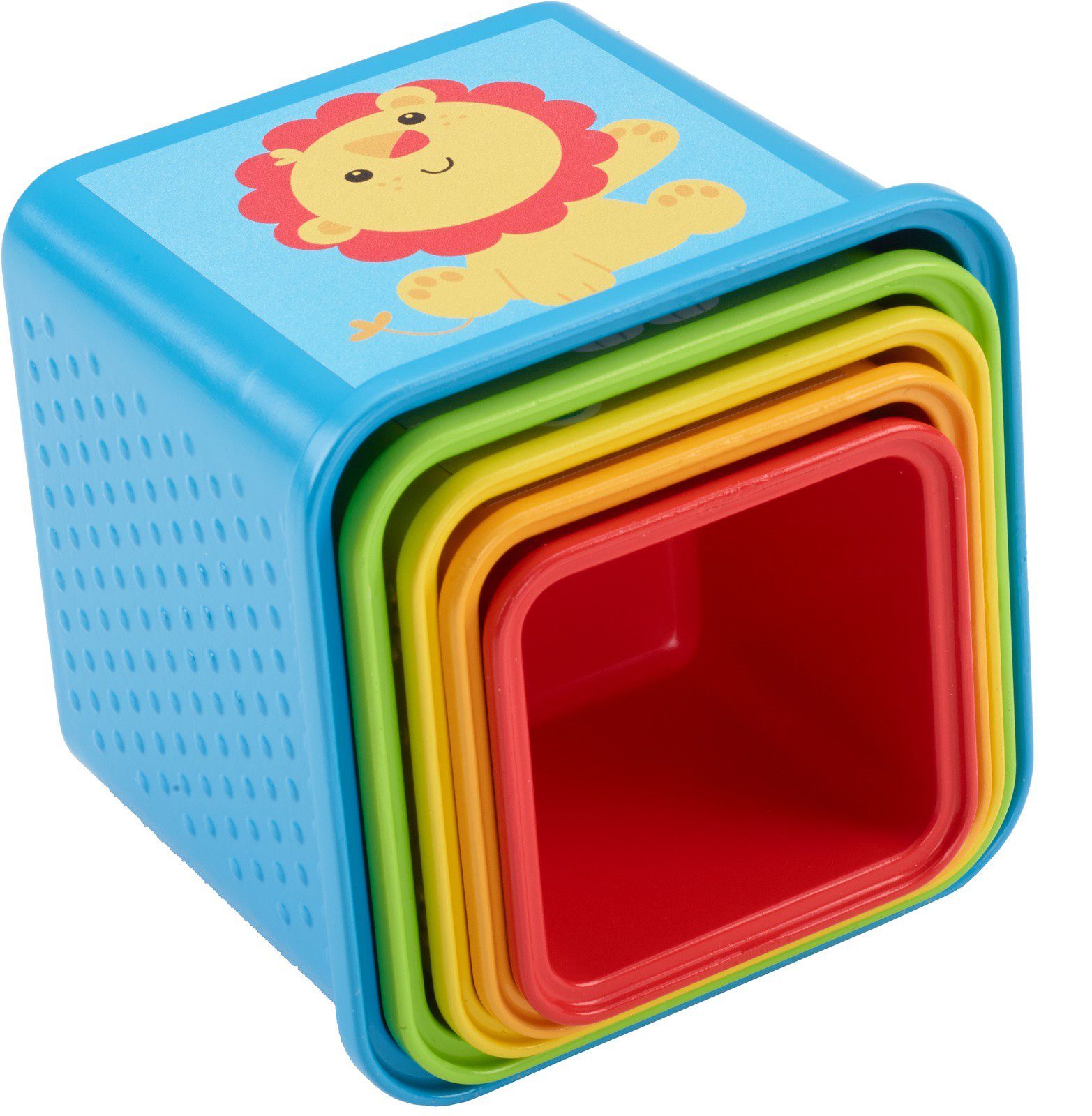 Fisher-Price® Stapelspielzeug Entdecker- und Stapelwürfel, (5-tlg)