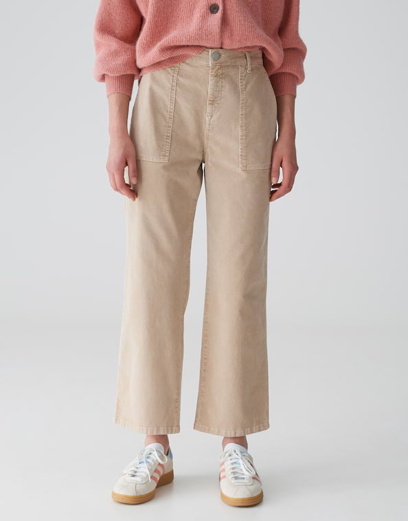 Cropped Wide Jeans Mokoti work