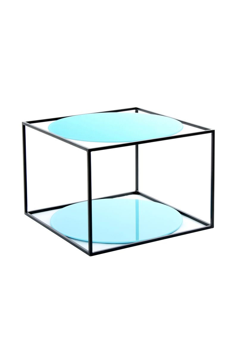 Kayoom Beistelltisch Cody 110 Blau / Schwarz