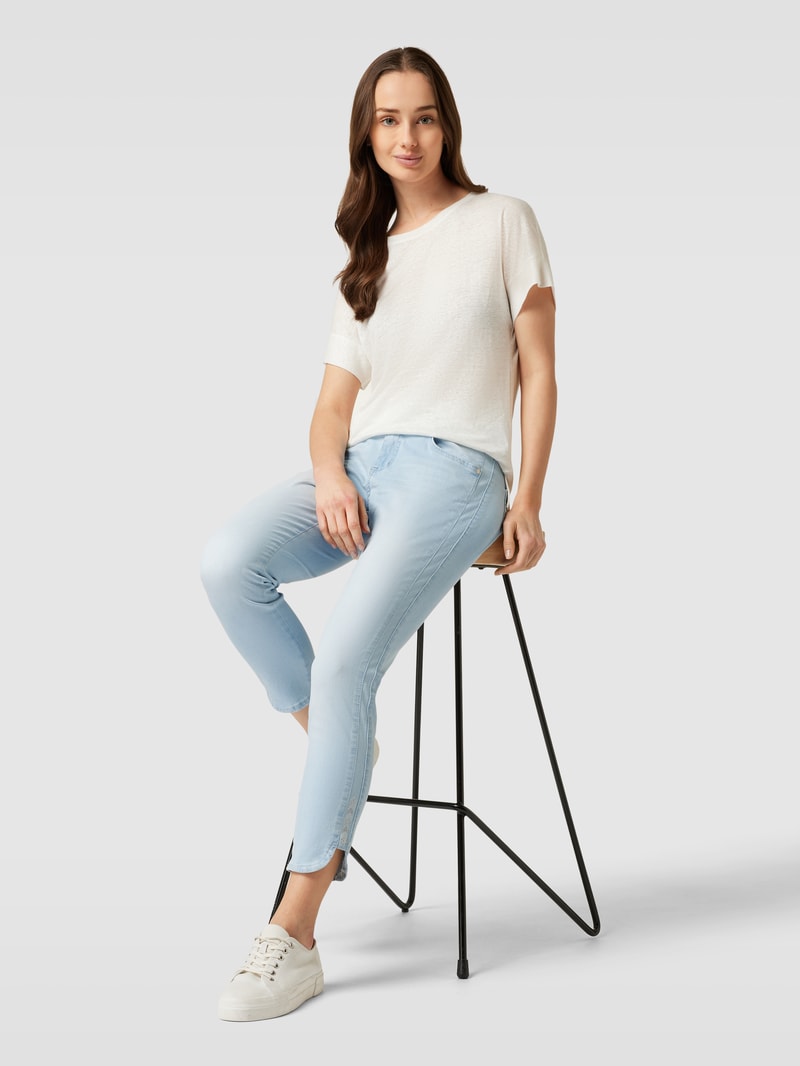 Jeans im 5-Pocket-Design Modell 'ORNELLA' in hellblau